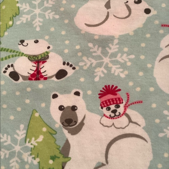 Hanna Andersson polar bear pajamas, size 8 (130) EUC - Picture 3 of 3